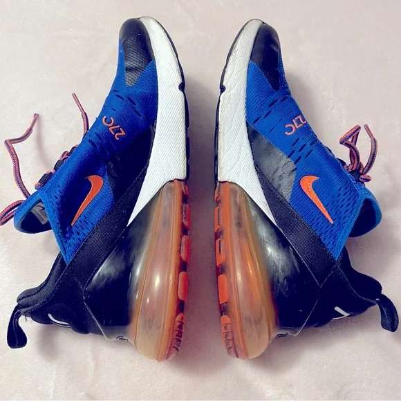 Nike Air Max 270 Racer Blue hyper Crimson Athletic Shoes - Picture 5 of 6